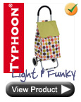Typhoon Lightweight Funky Polka Dot Trolley