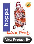 Hoppa Leopard Print Trolley