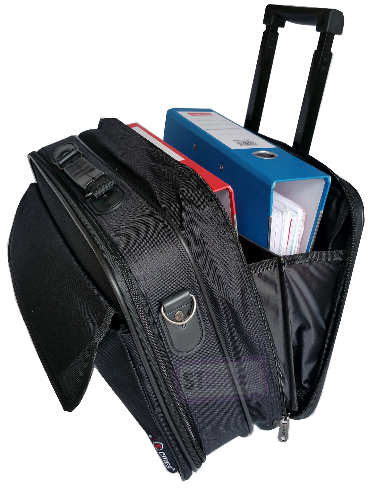 Wheeled Laptop Bag Bussiness Briefcase on Wheels Roller Trolley Case Cabin Bag