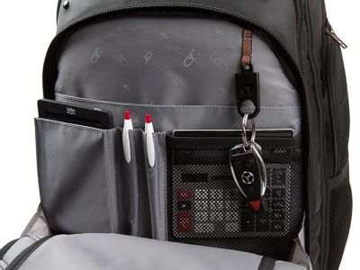 Gino Ferrari Attis Wheeled 17inch Laptop Backpack #3