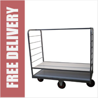 Picking Trolley with Adjustable Height Shelves
