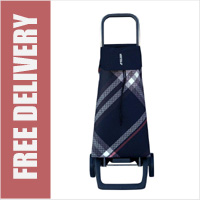 Rolser Jet Bora 2 Wheel Shopping Trolley Black