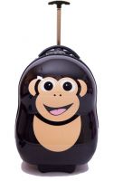 Cuties & Pals Cheeki the Chimp - Hard Shell Trolley Case