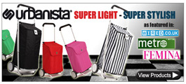 Urbanista super light shopping trolleys