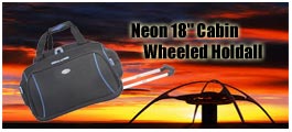 Neon cabin Travel Holdall