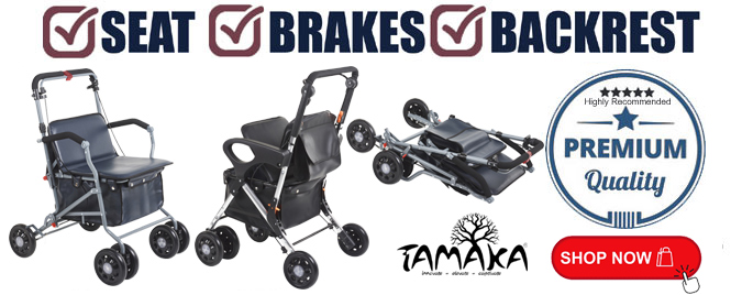 Tamaka trolleys with seat