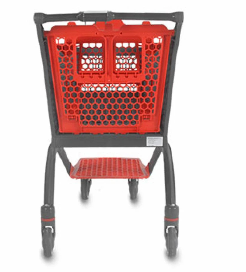 121 Litre Small Plastic Shopping Trolley #7