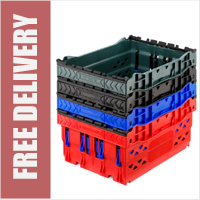 15 Litre Produce Crate Basket STACK NEST OR DISPLAY