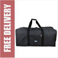 5 Cities XL Holdall Massive 36inch 141L Jumbo Lightweight Duffle Bag 90cm - Black (NO WHEELS)