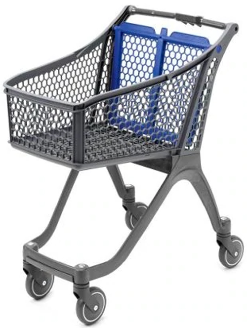 93 Litre Shallow Plastic Shopping Trolley #2