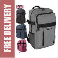 Bordlite RYANAIR 40x30x20cm EASYJET Underseat Cabin Approved Backpack Rucksack Jet2 Travel Bag