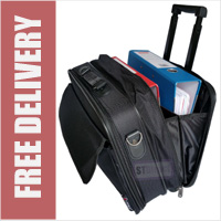 Wheeled Laptop Bag Bussiness Briefcase on Wheels Roller Trolley Case Cabin Bag