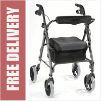 Comfort Rollator with Seat