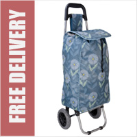 Limited Edition 2 Wheel Shopping Trolley Daisy Print
