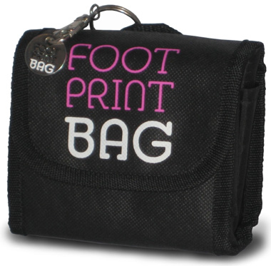 Footprint Bag Reusable Shopping Bag 4 Pack Pink Original