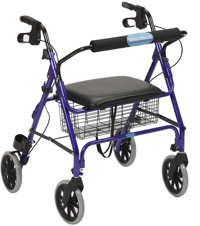 Heavy Duty Rollator with Seat