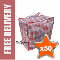 50 x Large Laundry Bags
