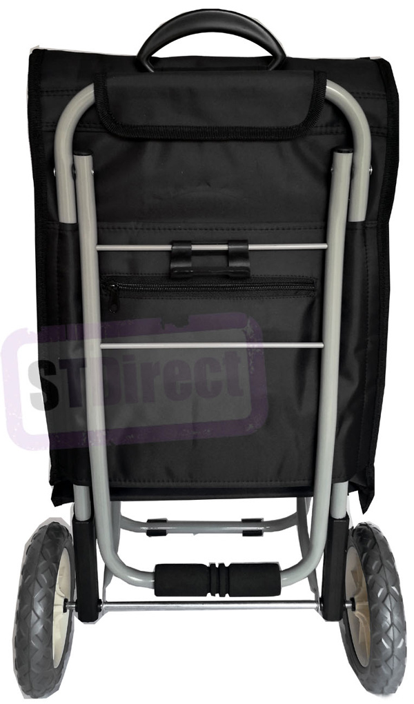 Lorenz Sorrento Folding / Collapsible Frame Premium 2 Wheel Compact Shopping Trolley with Large Front Pocket #6