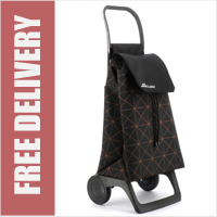 Rolser Baby Joy Small Petite 2 Wheel Shopping Trolley Star Mandarina