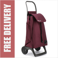 Rolser Baby Mountain Small Petite 2 Wheel Shopping Trolley Wine
