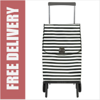 Rolser Plegamatic Marina Folding Trolley Black/White