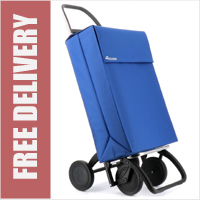 Rolser Jean 4 Wheel Shopping Trolley Blue