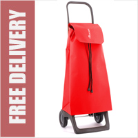 Rolser Jet 2 Wheel Shopping Trolley Red