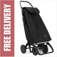 Rolser Pack Original 4 Wheel Shopping Trolley Black