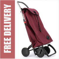 Rolser Pack Original 4 Wheel Shopping Trolley Wine