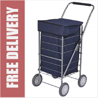 Glendale Large Capacity Lightweight Strong 4 Wheel Shopping Trolley