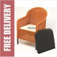 Wicker Commode
